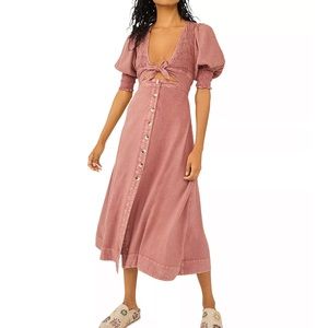 New Free People String of Hearts Dress size large